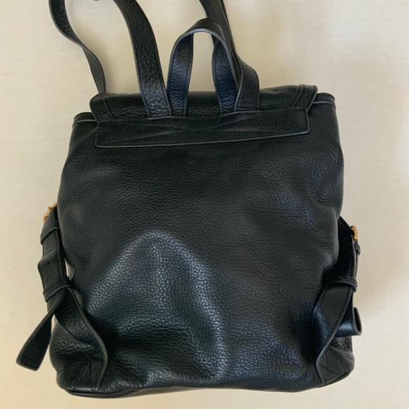 Marc by Marc Jacobs BLACK Pebbled Leather Backpack - Picture 7 of 11
